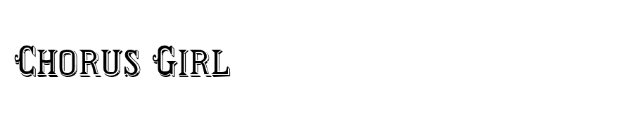 Chorus Girl