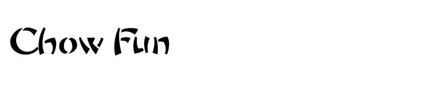 Chow Fun
