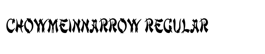 ChowMeinNarrow Regular
