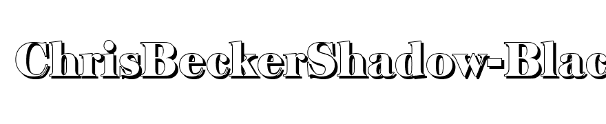 ChrisBeckerShadow-Black-Regular