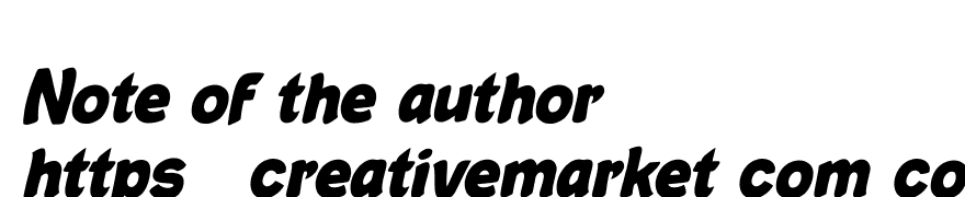 Christopher Done Italic