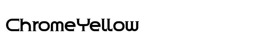 ChromeYellow