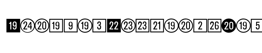 CircledNumbers-Regular