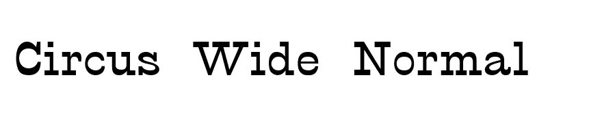 Circus Wide Normal