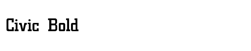 Civic Bold