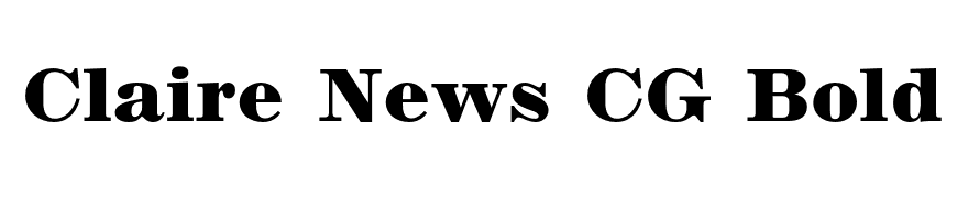Claire News CG Bold