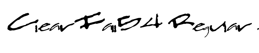 ClearFall54 Regular ttcon