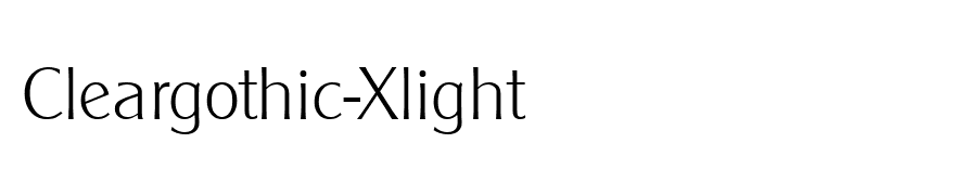 Cleargothic-Xlight