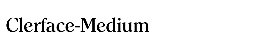 Clerface-Medium