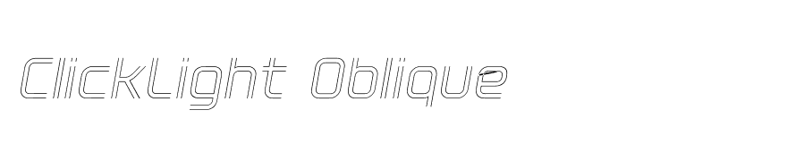 ClickLight Oblique
