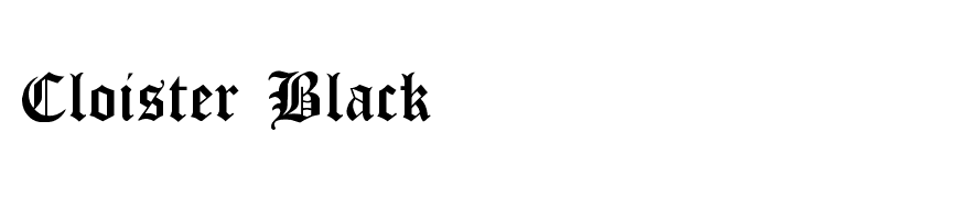 Cloister Black