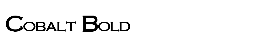 Cobalt Bold