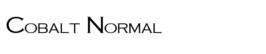 Cobalt Normal
