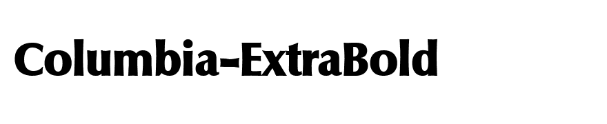 Columbia-ExtraBold