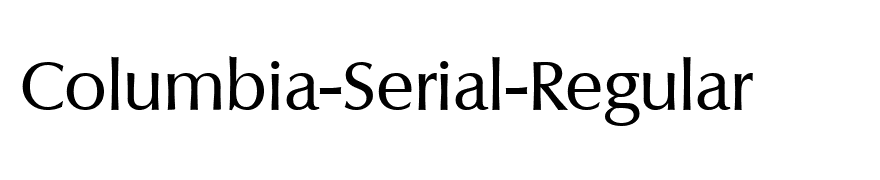 Columbia-Serial-Regular