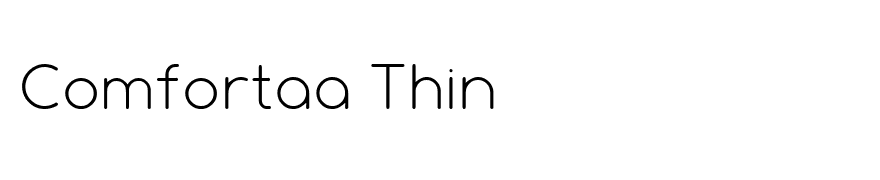 Comfortaa Thin