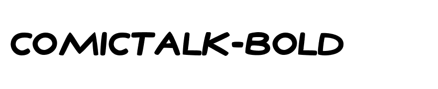 ComicTalk-Bold