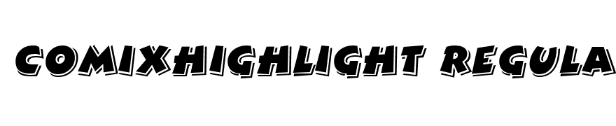 ComixHighlight Regular