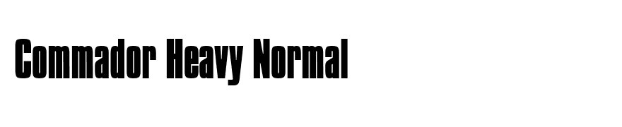 Commador Heavy Normal