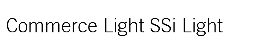 Commerce Light SSi Light