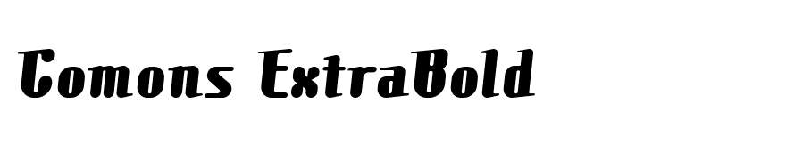 Comons ExtraBold