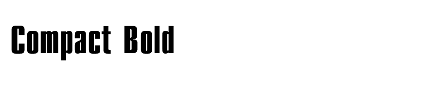 Compact Bold