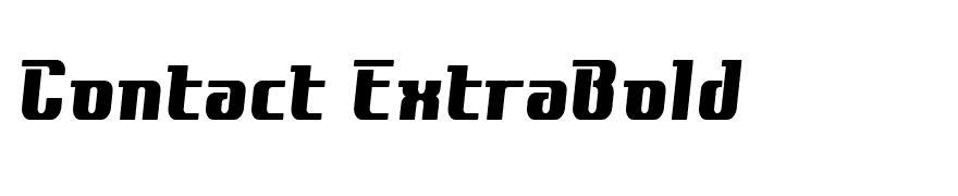 Contact ExtraBold