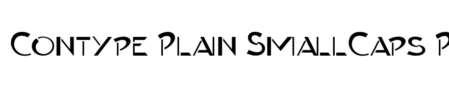 Contype Plain SmallCaps PDF
