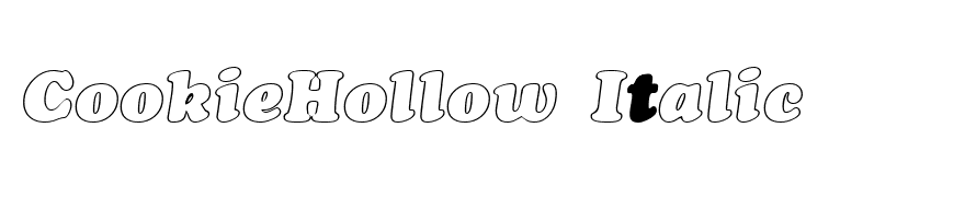 CookieHollow Italic