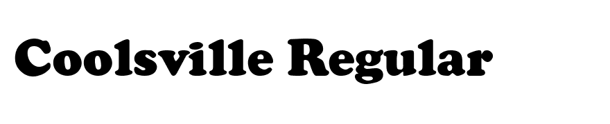 Coolsville Regular