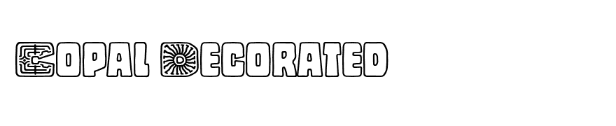 Copal Decorated