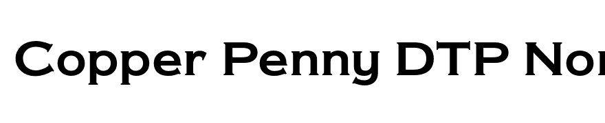 Copper Penny DTP Normal OTF