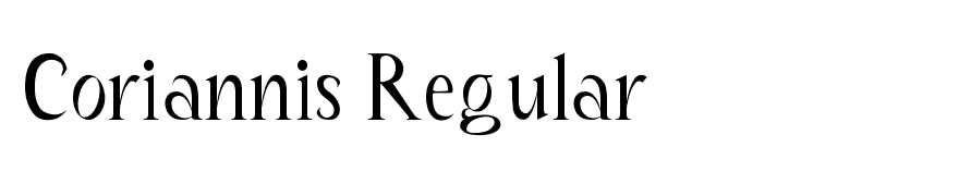 Coriannis Regular