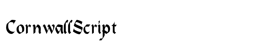 CornwallScript