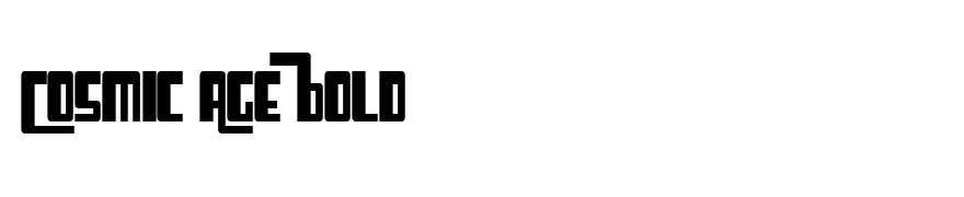 Cosmic Age Bold