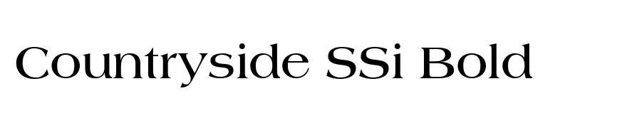 Countryside SSi Bold