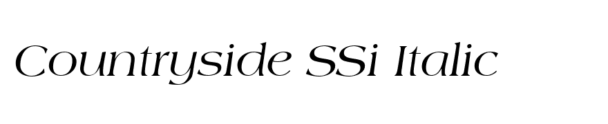 Countryside SSi Italic