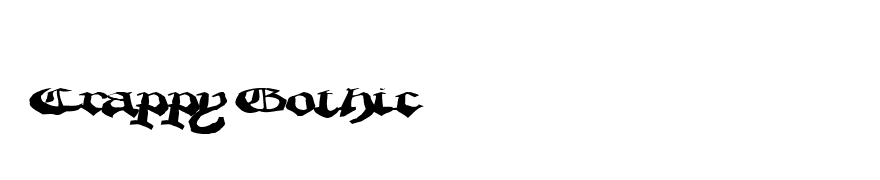 CrappyGothic