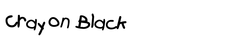 Crayon Black