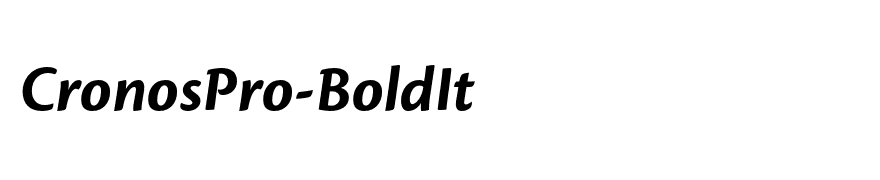CronosPro-BoldIt