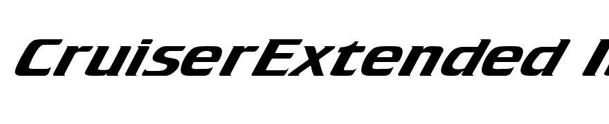 CruiserExtended Italic