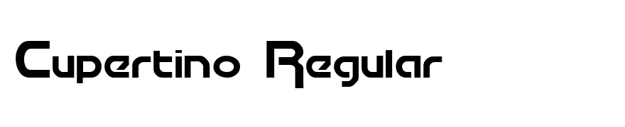 Cupertino Regular
