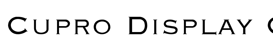 Cupro Display Caps SSi