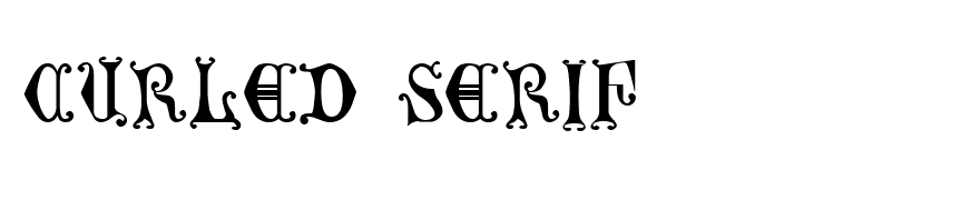 Curled Serif