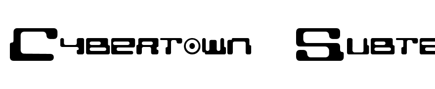 Cybertown Subterranean