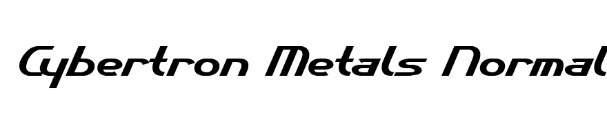 Cybertron Metals Normal