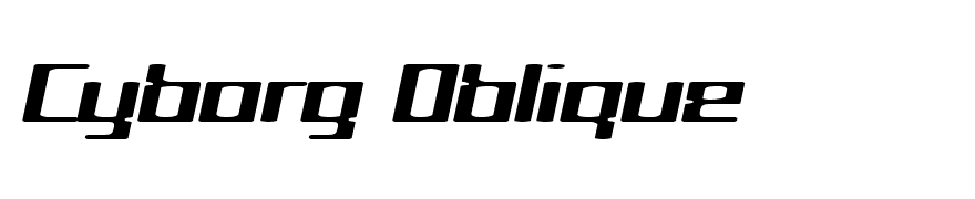 Cyborg Oblique