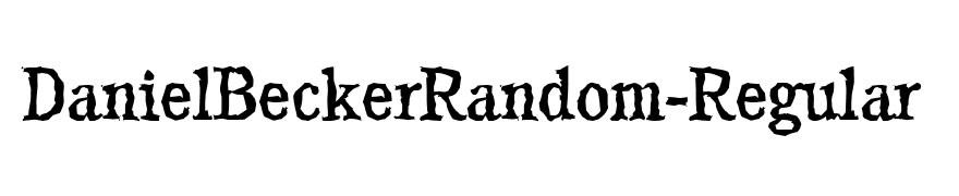 DanielBeckerRandom-Regular