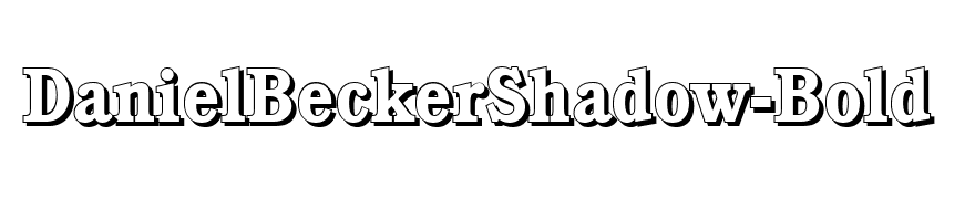 DanielBeckerShadow-Bold