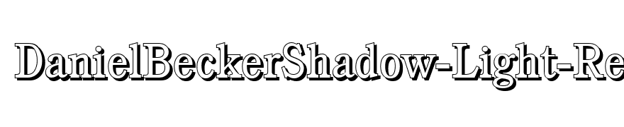 DanielBeckerShadow-Light-Regular